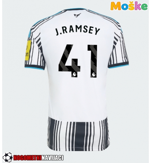 Moške Nogometnih dresov Newcastle United Jacob Ramsey #41 Domači 2026-27 Kratki rokavi Moške Nogometnih dresov Newcastle United Jacob Ramsey #41 Domači 2026-27 Kratki rokavi